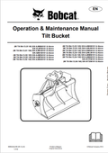 BOBCAT MI TILT BUCKET CLS1 80, CLS1 100, CLS2 105, CLS2 120, CLS2 140, CLS3 105, CLS3 120, CLS3 140, CLS4 120, CLS4 140, CLS4 150, CLS6 160 OPERATION AND MAINTENANCE MANUAL 6989443 PDF