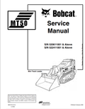 BOBCAT MT50 MINI TRACK LOADER OPERATION AND MAINTENANCE MANUAL 6901510 PDF