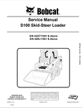 BOBCAT S100 SKID STEER LOADER SERVICE MANUAL 6904926 PDF