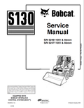 BOBCAT S130 SERVICE MANUAL 6902680 PDF