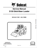 BOBCAT S150 SKID STEER LOADER SERVICE MANUAL 6986566 PDF