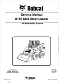 BOBCAT S150 SKID STEER LOADER SERVICE MANUAL 6987054 PDF