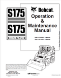 BOBCAT S175 TURBO, S175 TURBO HIGH FLOW OPERATION AND MAINTENANCE MANUAL 6901827 PDF