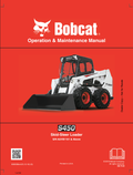 BOBCAT S450 SKID STEER LOADER OPERATION AND MAINTENANCE MANUAL 6990389 PDF