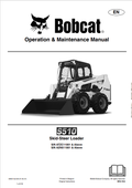 BOBCAT S510 SKID STEER LOADER OPERATION AND MAINTENANCE MANUAL 6990216 PDF