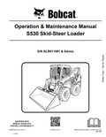 BOBCAT S530 SKID STEER LOADER OPERATION AND MAINTENANCE MANUAL 6990672 PDF