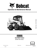 BOBCAT S530 SKID STEER LOADER OPERATION AND MAINTENANCE MANUAL 7300112 PDF