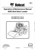 BOBCAT S550 SKID STEER LOADER OPERATION AND MAINTENANCE MANUAL 6989493 PDF