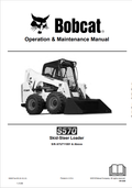 BOBCAT S570 SKID STEER LOADER OPERATION AND MAINTENANCE MANUAL 6990873 PDF