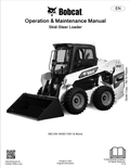 BOBCAT S62 SKID STEER LOADER OPERATION AND MAINTENANCE MANUAL 7353167 PDF