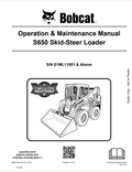 BOBCAT S650 SKID STEER LOADER OPERATION AND MAINTENANCE MANUAL 6990770 PDF