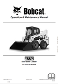 BOBCAT S770 SKID STEER LOADER OPERATION AND MAINTENANCE MANUAL 6990877 PDF