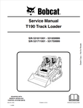 BOBCAT T190 TRACK LOADER SERVICE MANUAL PDF