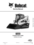 BOBCAT T595 COMPACT TRACK LOADER SERVICE MANUAL PDF
