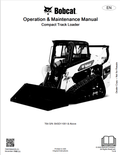 BOBCAT T64 COMPACT TRACK LOADER OPERATION AND MAINTENANCE MANUAL PDF