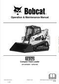 BOBCAT T650 COMPACT TRACK LOADER OPERATION AND MAINTENANCE MANUAL 7276537 PDF