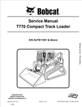 BOBCAT T770 COMPACT TRACK LOADER SERVICE MANUAL PDF