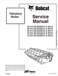 BOBCAT VIBRATORY ROLLER SERVICE MANUAL 6900900 PDF