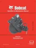 BOBCAT WS18, WS24 WHEEL SAW OPERATION AND MAINTENANCE MANUAL 6901047 PDF