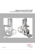 BT FORKLIFT C15, VCE150A-150AC, VCE125ASF-125ASFC REPAIR MANUAL PDF