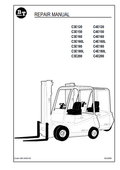BT FORKLIFT C3E120, C3E150, C3E160, C3E160L, C3E180, C3E180L, C3E200, C4E120, C4E150, C4E160, C4E160L, C4E180, C4E180L, C4E200 REPAIR MANUAL PDF