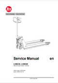 BT FORKLIFT LHM230, LHM300 SERVICE MANUAL PDF
