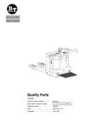BT FORKLIFT LPE200 QUALITY PARTS MANUAL PDF