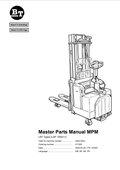 BT FORKLIFT LR7 TYPE2 (LSF 1250,11) MASTER PARTS MANUAL PDF