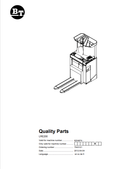BT FORKLIFT LRE200 QUALITY PARTS MANUAL PDF