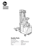 BT FORKLIFT LSF 1250, 1600 QUALITY PARTS MANUAL PDF
