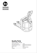 BT FORKLIFT LWE180, LWE200, LWE200N QUALITY PARTS MANUAL PDF