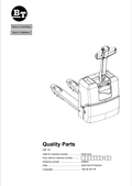 BT FORKLIFT LW 13 QUALITY PARTS MANUAL PDF