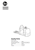 BT FORKLIFT OL 25, OL 25 P QUALITY PARTS MANUAL PDF