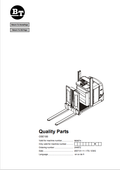 BT FORKLIFT OSE100 QUALITY PARTS MANUAL PDF