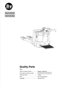 BT FORKLIFT P20 QUALITY PARTS MANUAL PDF