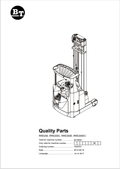 BT FORKLIFT RRE200, RRE200C, RRE200E, RRE200EC PARTS MANUAL PDF
