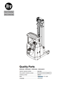BT FORKLIFT RRE200, RRE200C, RRE200E, RRE200EC QUALITY PARTS MANUAL PDF
