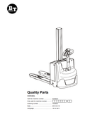 BT FORKLIFT SWE080L QUALITY PARTS MANUAL PDF