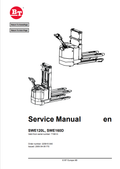 BT FORKLIFT SWE120L, SWE160D SERVICE MANUAL PDF