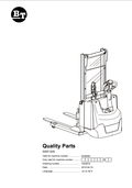 BT FORKLIFT SWE120S QUALITY PARTS MANUAL PDF