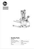 BT FORKLIFT SWE120S QUALITY PARTS MANUAL PDF