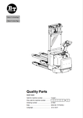 BT FORKLIFT SWE160D QUALITY PARTS MANUAL PDF