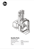 BT FORKLIFT VCE150A, VCE150AC QUALITY PARTS MANUAL PDF