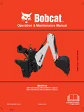 Bobcat 8811 Backhoe Operation and Maintenance Manual PDF