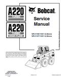 Bobcat A220 TURBO A220 TURBO HIGH FLOW Service Manual PDF