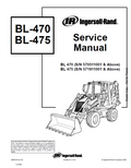 Bobcat BL-470, BL-475 Service Manual PDF