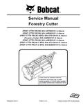 Bobcat Forestry Cutter Service Manual PDF