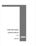 Case 1130, 1140 Tractor Operator Manual 9-19570 PDF