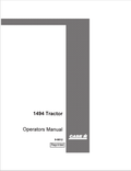 Case 1494 Tractor Operator Manual 9-9812 PDF