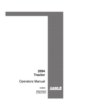 Case 2094 Tractor Operator Manual 9-9410 PDF